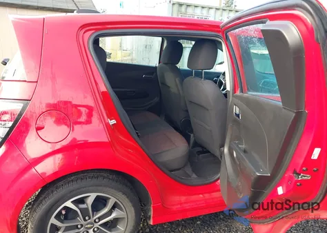 2017 Chevrolet Sonic Lt Auto from USA, damaged, VIN 1G1JD6SG0H4177277